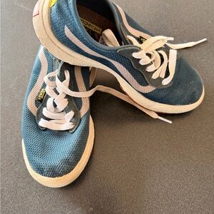 Vans Kids blue and White Sneakers